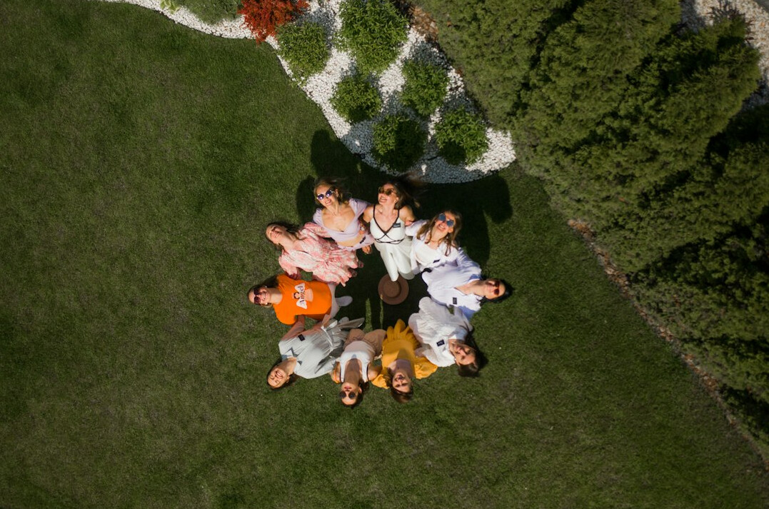group discussion in circle